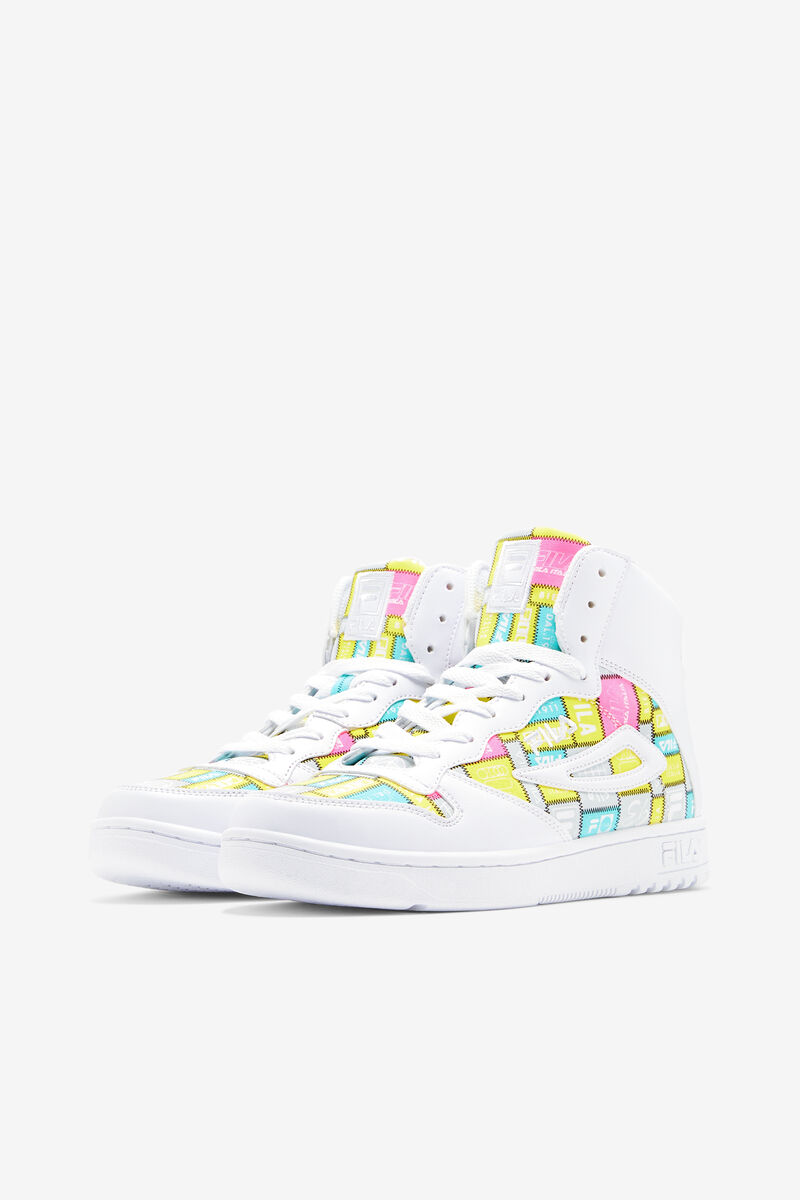 Fila Fx-dsx Mid Patchwork White / Purple | ebiGJW4aenj