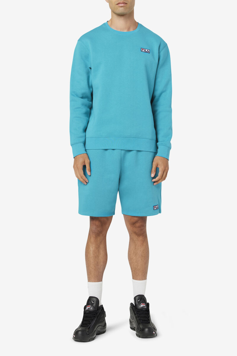 Fila Garran Crew Turquoise | xC555QPftYQ