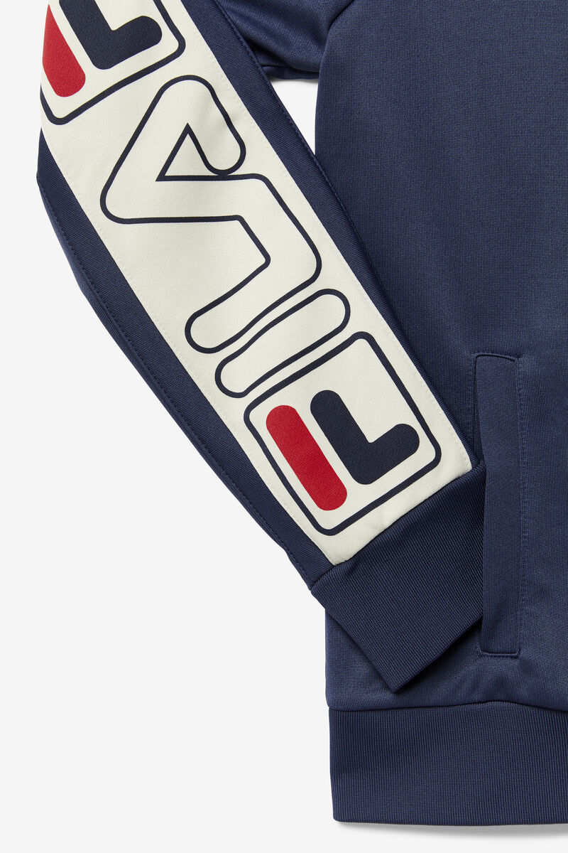 Fila Gatlin Track Jacket Navy / Red | oXIhkRHCtlj