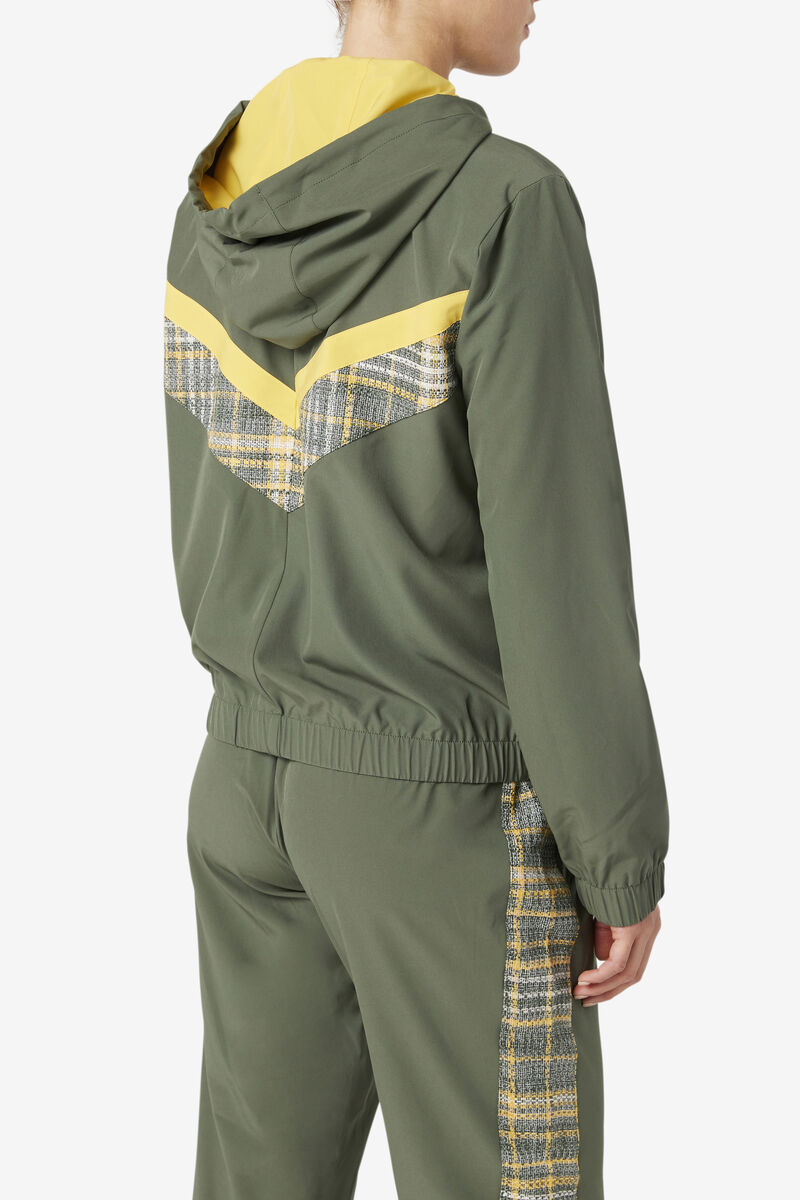 Fila Gemma Wind Jacket Olive | alvwnmf4jXK