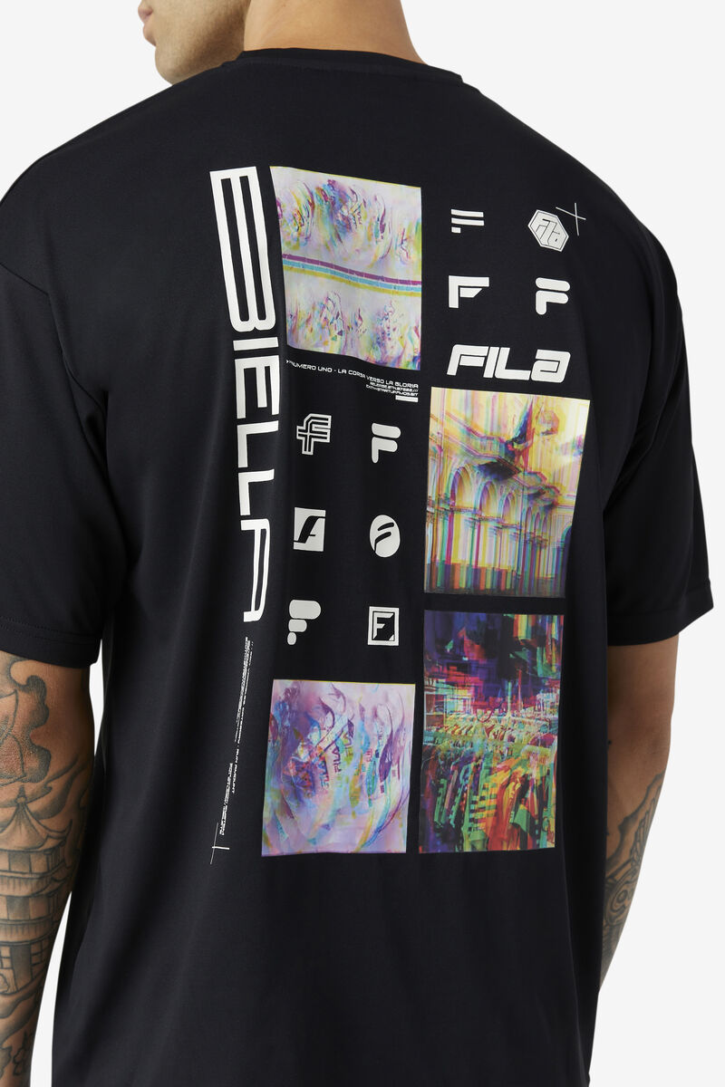 Fila Glitch Graphic Black | 6OFfpZpaV7y