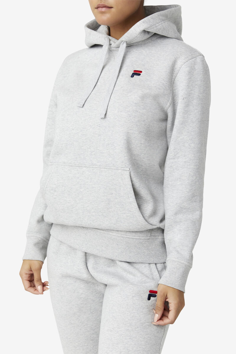 Fila Godfrey Hoodie Light Grey | 5zOKMkzpsR6