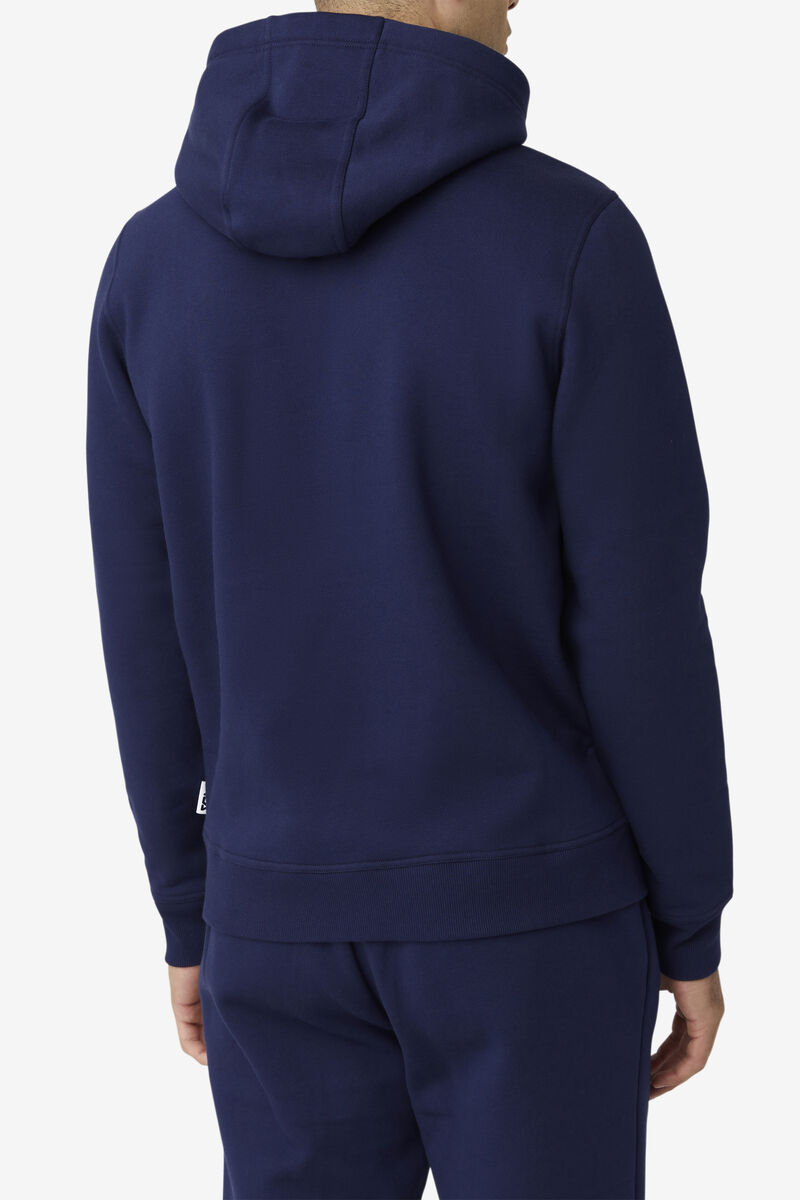 Fila Godfrey Hoodie Navy | AxkhW2Xua9d