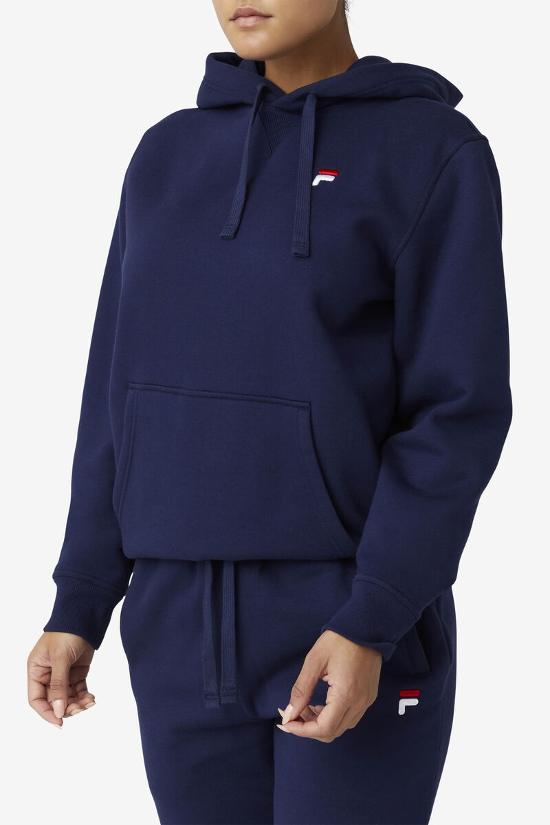 Fila Godfrey Hoodie Navy | AxkhW2Xua9d