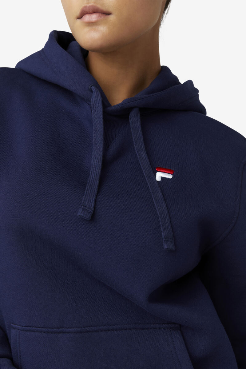 Fila Godfrey Hoodie Navy | AxkhW2Xua9d