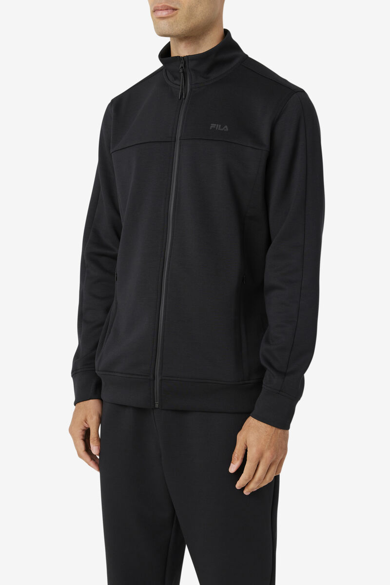 Fila Gonal Zip Jacket Black | z6N8zEkRWdl