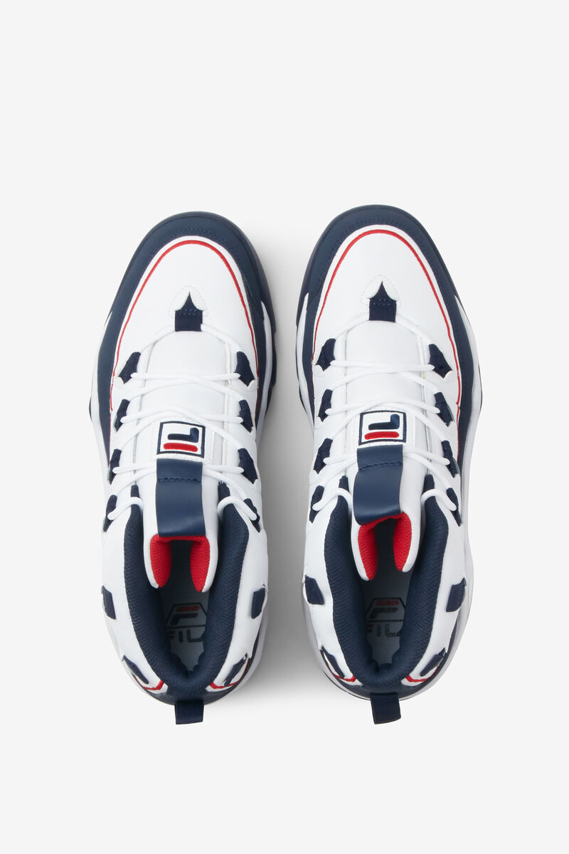 Fila Grant Hill 1 Offset White / Navy / Red | r1bZHsnNxh1