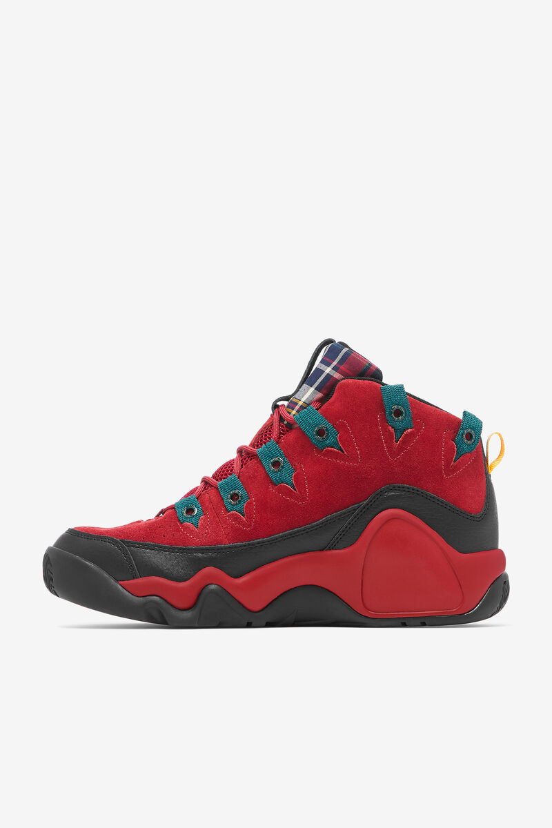 Fila Grant Hill 1 Shoes - Plaid Tongue | Fila Black | IQCggBZ1ZSi