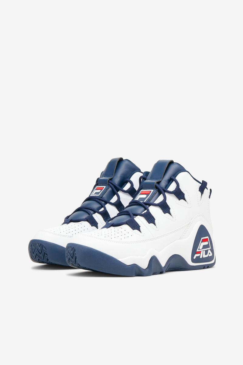 Fila Grant Hill 1 White / Navy / Red | L7mUQ1Smzli