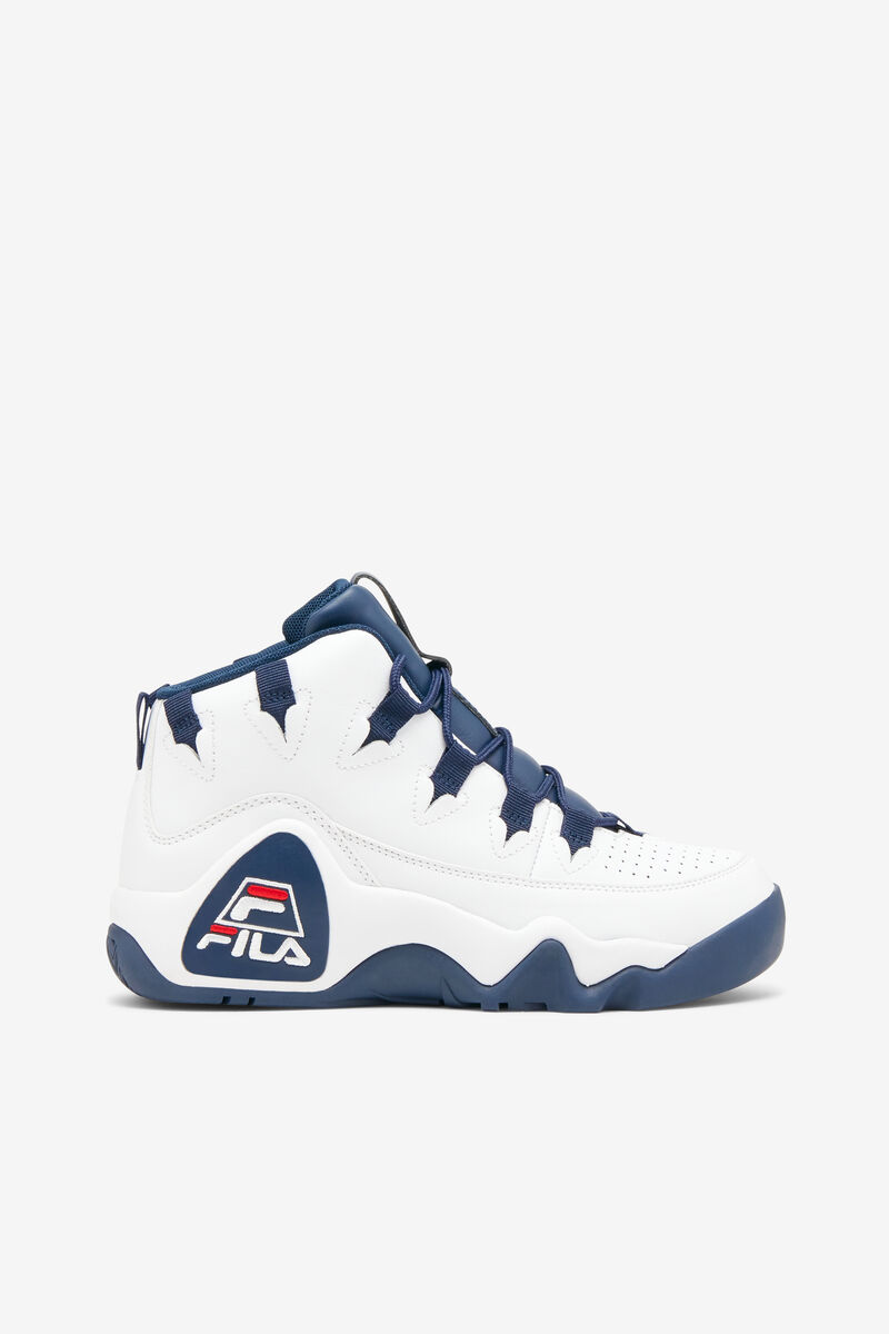 Fila Grant Hill 1 White / Navy / Red | L7mUQ1Smzli