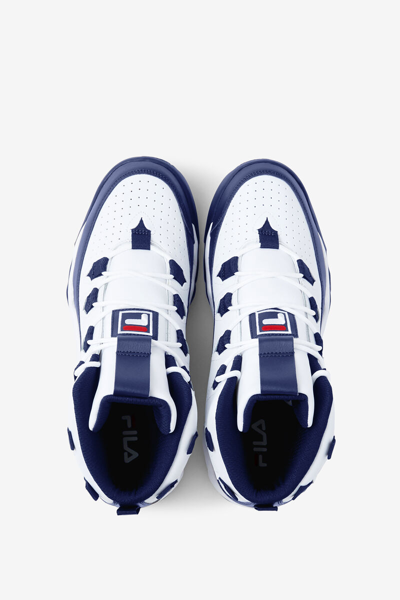 Fila Grant Hill 1 White / Navy / Red | aQtHsGE8iiT