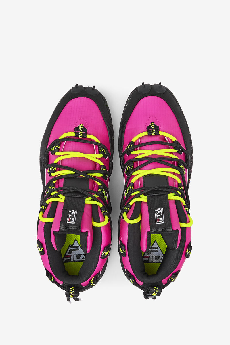 Fila Grant Hill 1 X Trailpacer Pink / Black / Yellow | mPDtIfmjvtD