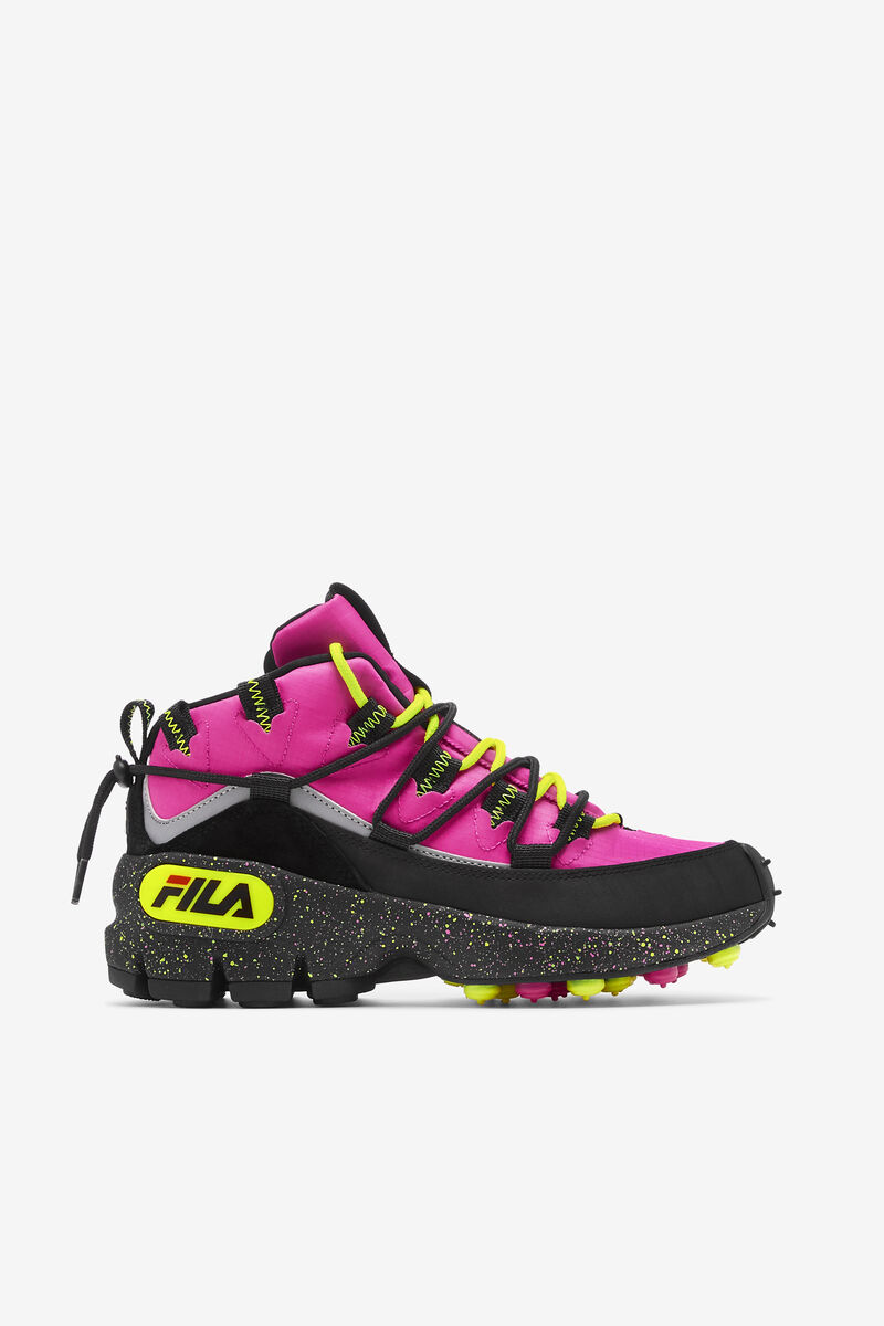 Fila Grant Hill 1 X Trailpacer Pink / Black / Yellow | mPDtIfmjvtD