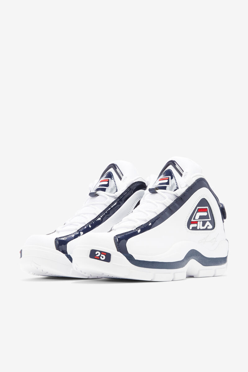 Fila Grant Hill 2 25th Anniversary Edition White / Navy / Red | xQfVxMXmc3j