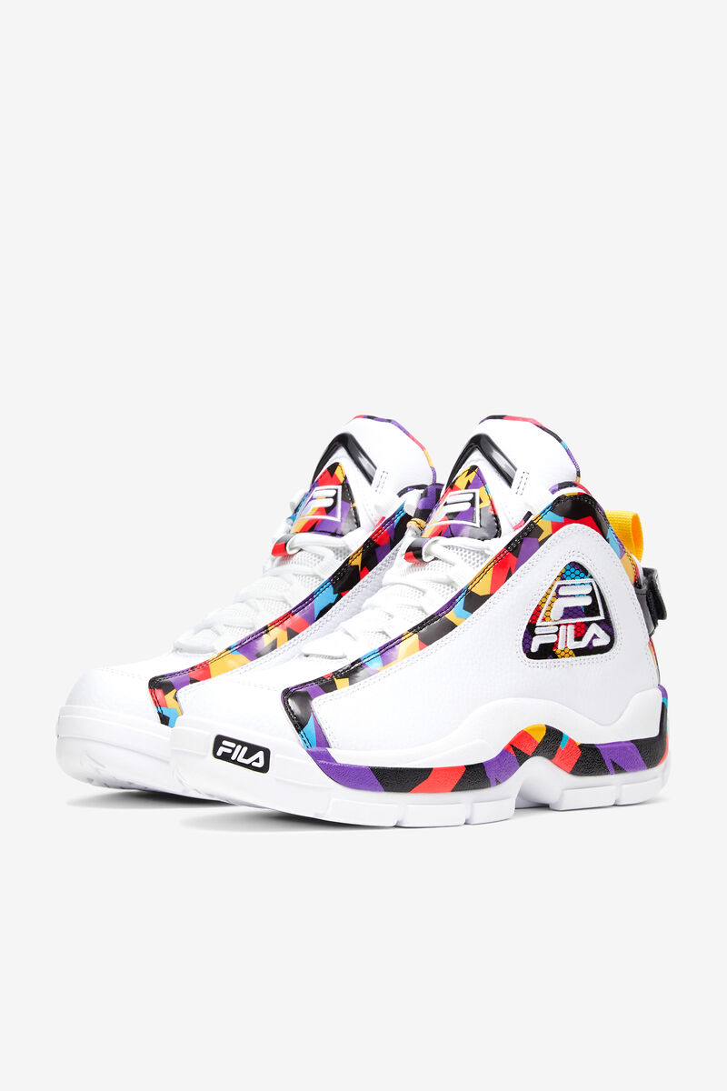 Fila Grant Hill 2 '90s White / Black / Purple | oDkPEjrFitC