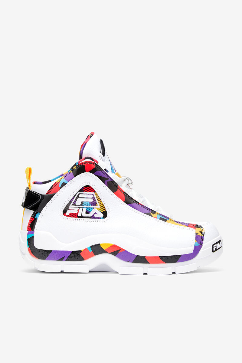 Fila Grant Hill 2 \'90s White / Black / Purple | oDkPEjrFitC