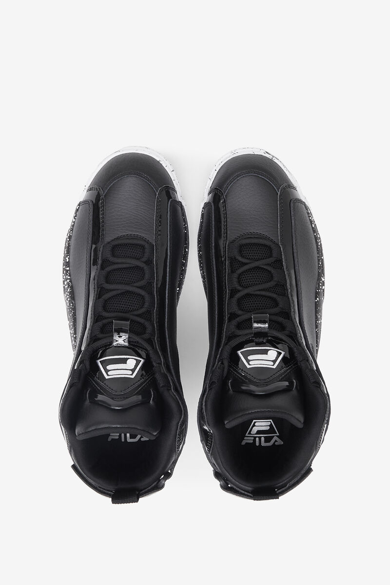 Fila Grant Hill 2 Basketball Shoes | Fila Black / White / Black | 91hrOMmuVLc