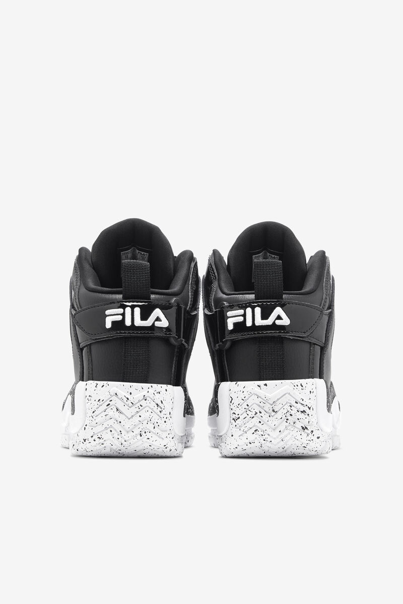 Fila Grant Hill 2 Basketball Shoes | Fila Black / White / Black | 91hrOMmuVLc