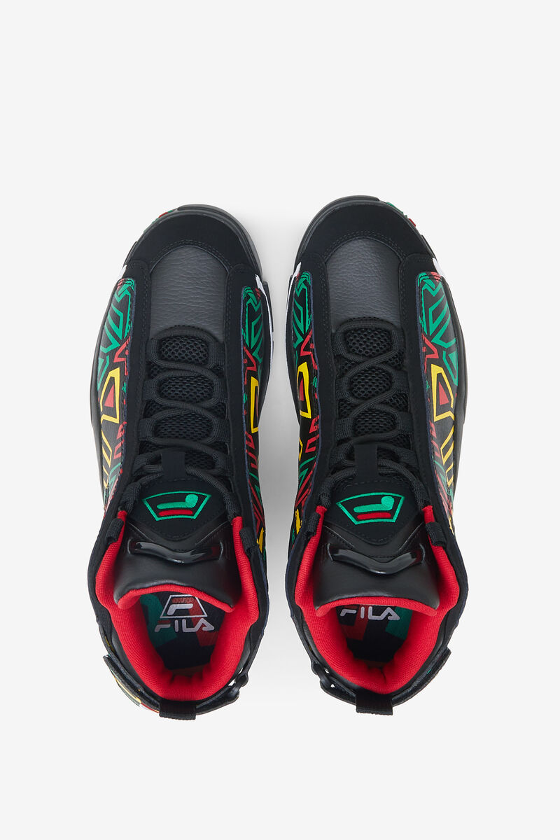 Fila Grant Hill 2 Black / Lemon | lUTAQlEenPv