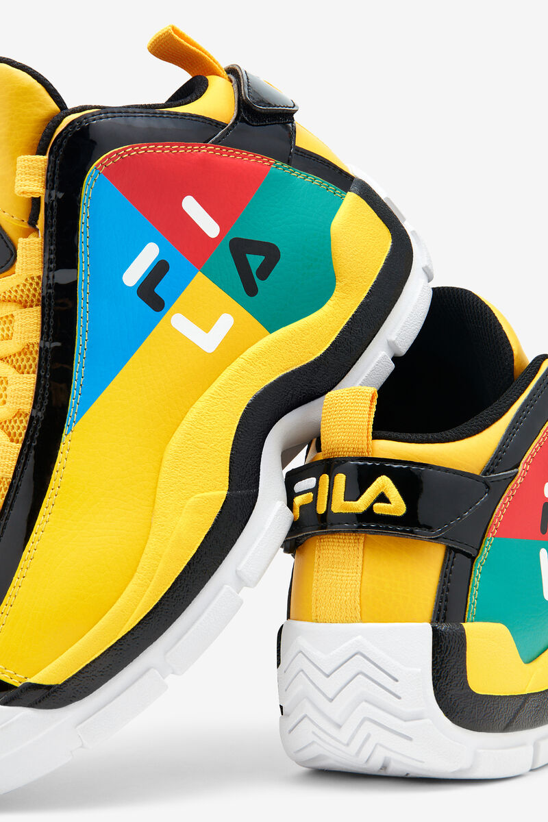 Fila Grant Hill 2 Festival Black / Blue Light Turquoise | ZRBUh3w9O4O