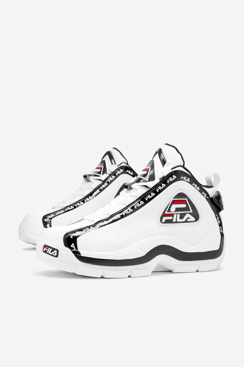 Fila Grant Hill 2 Repeat Shoes Official | Fila White / Black / Red | 1Mjw5fXZElR