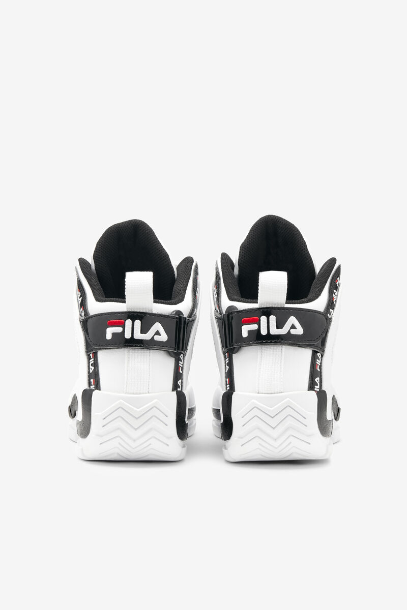 Fila Grant Hill 2 Repeat Shoes Official | Fila White / Black / Red | 1Mjw5fXZElR