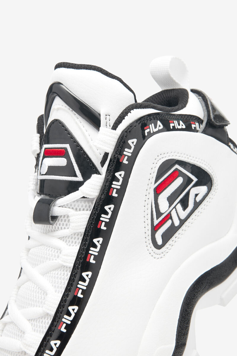 Fila Grant Hill 2 Repeat Shoes Official | Fila White / Black / Red | 1Mjw5fXZElR