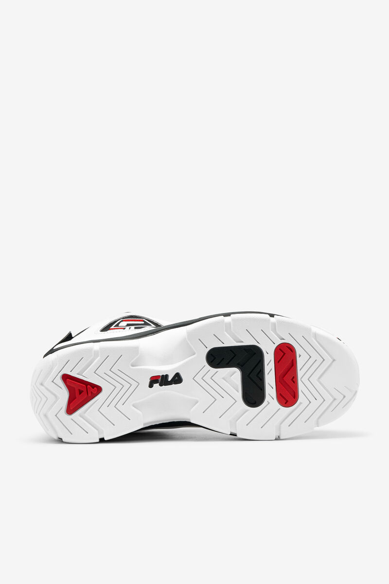 Fila Grant Hill 2 Shoes Black Colorway | Fila White / Black / Red | QQjYXDwdozv