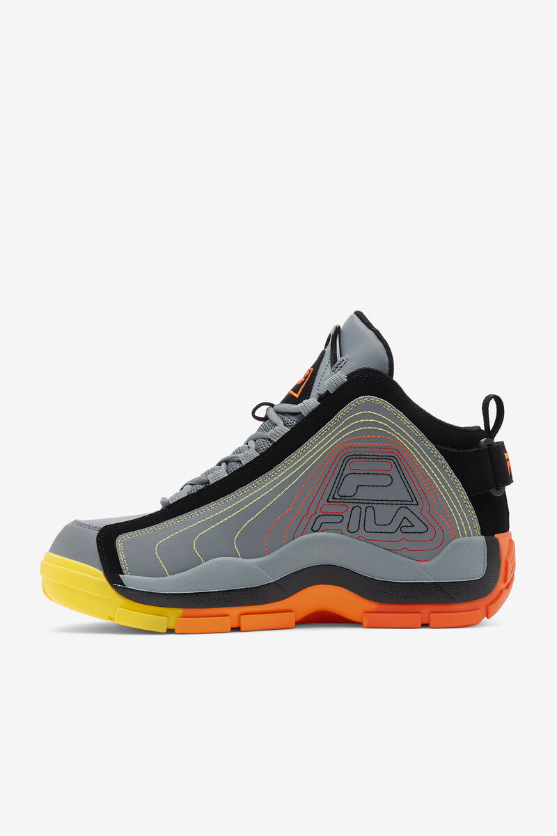 Fila Grant Hill 2 Stitch Black / Red Orange | KjNIL7QOZbH