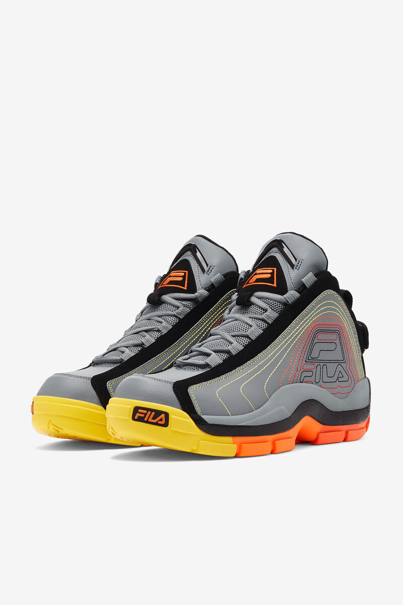 Fila Grant Hill 2 Stitch Black / Red Orange | KjNIL7QOZbH