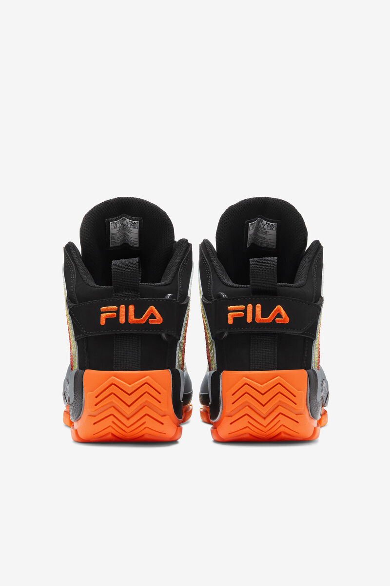 Fila Grant Hill 2 Stitch Black / Red Orange | KjNIL7QOZbH