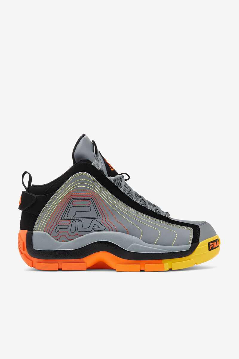 Fila Grant Hill 2 Stitch Black / Red Orange | KjNIL7QOZbH