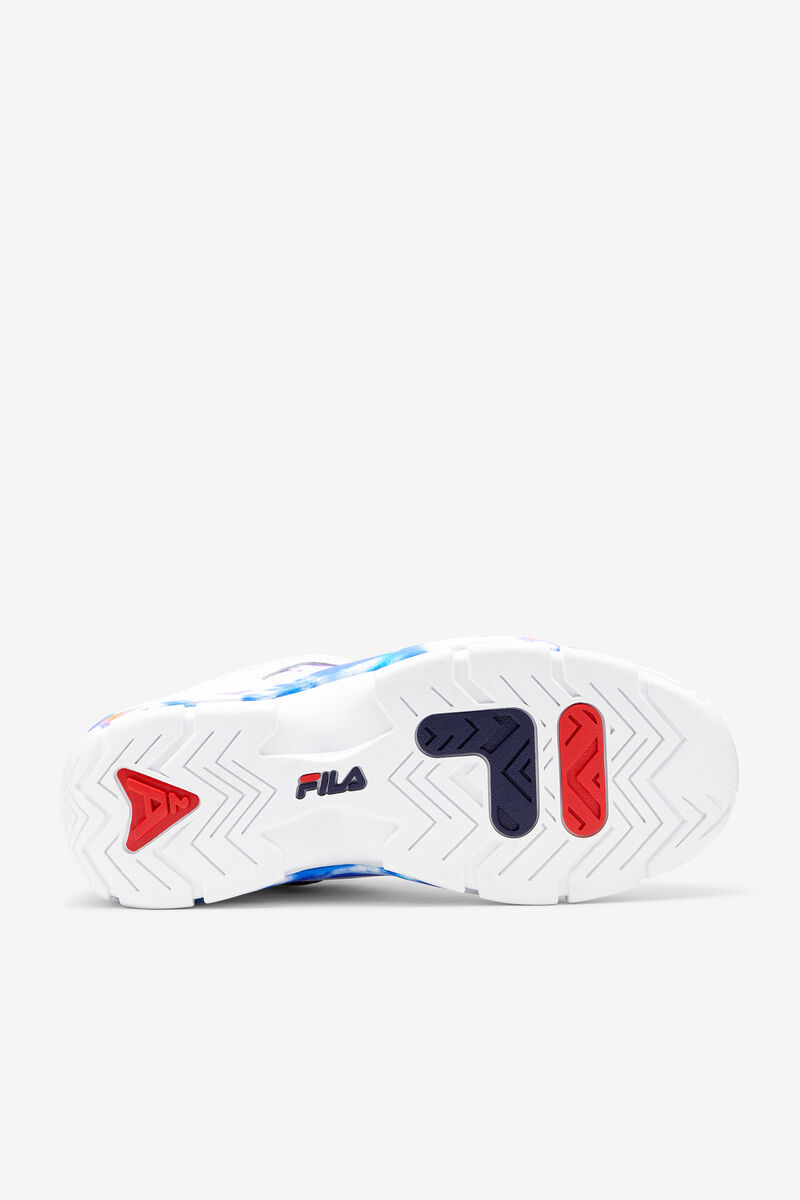 Fila Grant Hill 2 Tie Dye Low - Sneakers & Lifestyle | Fila White / White | aQOqszUiy91