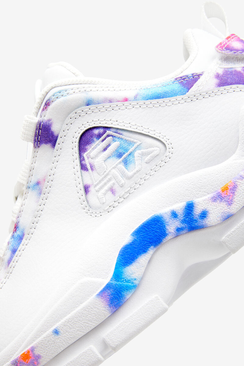 Fila Grant Hill 2 Tie Dye Low - Sneakers & Lifestyle | Fila White / White | aQOqszUiy91