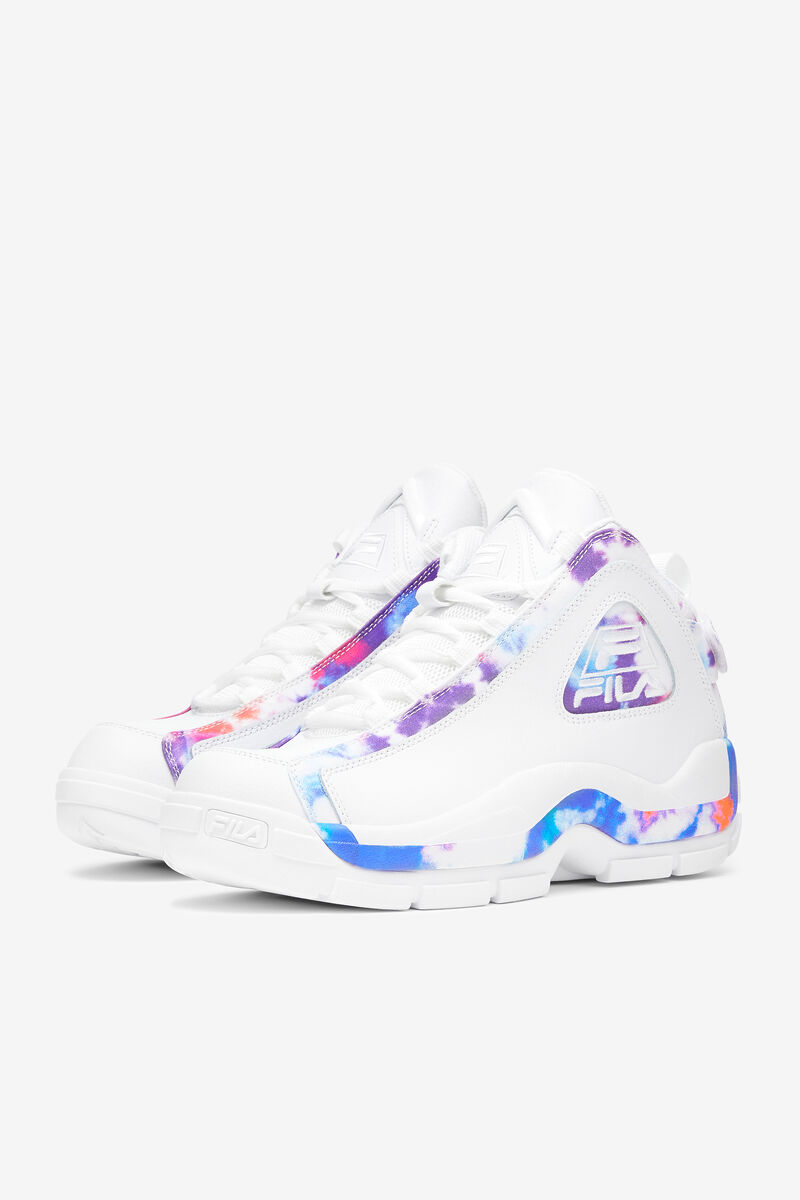 Fila Grant Hill 2 Tie Dye White / White | TmOZkH2iov1