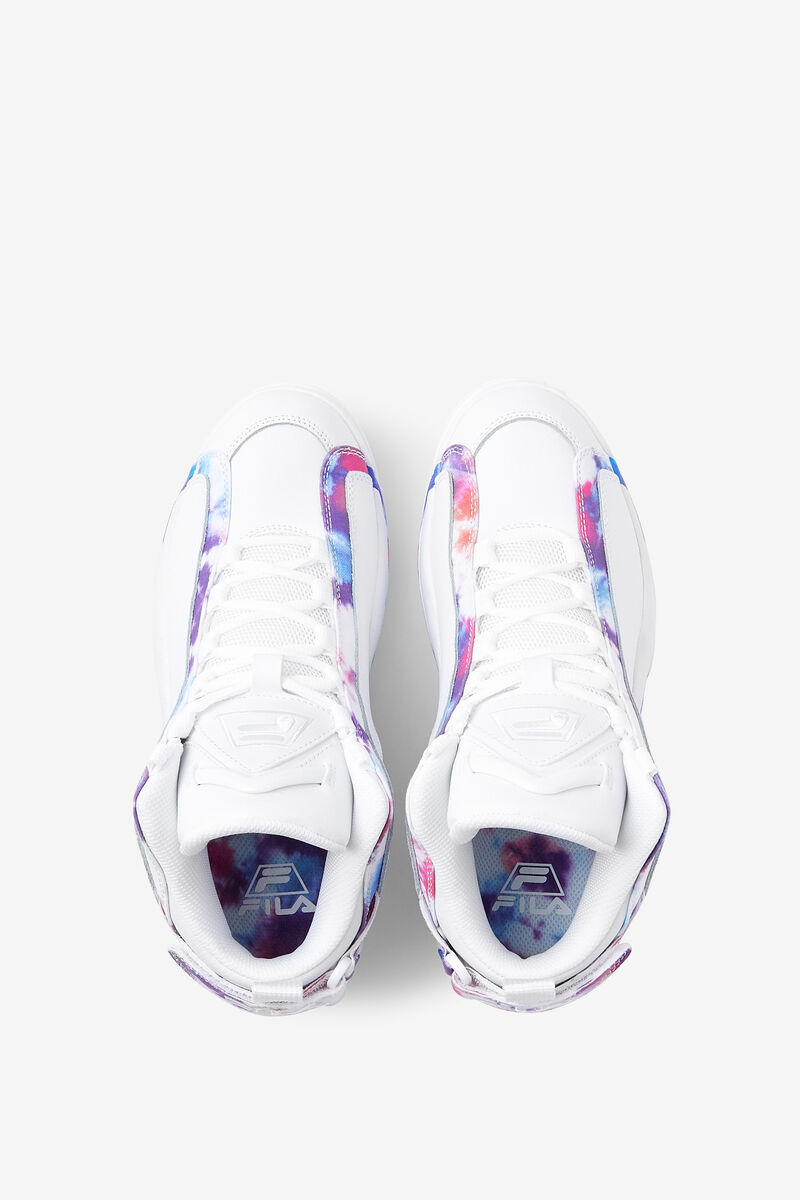 Fila Grant Hill 2 Tie Dye White / White | TmOZkH2iov1