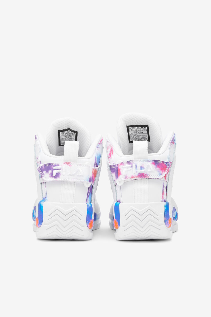 Fila Grant Hill 2 Tie Dye White / White | TmOZkH2iov1