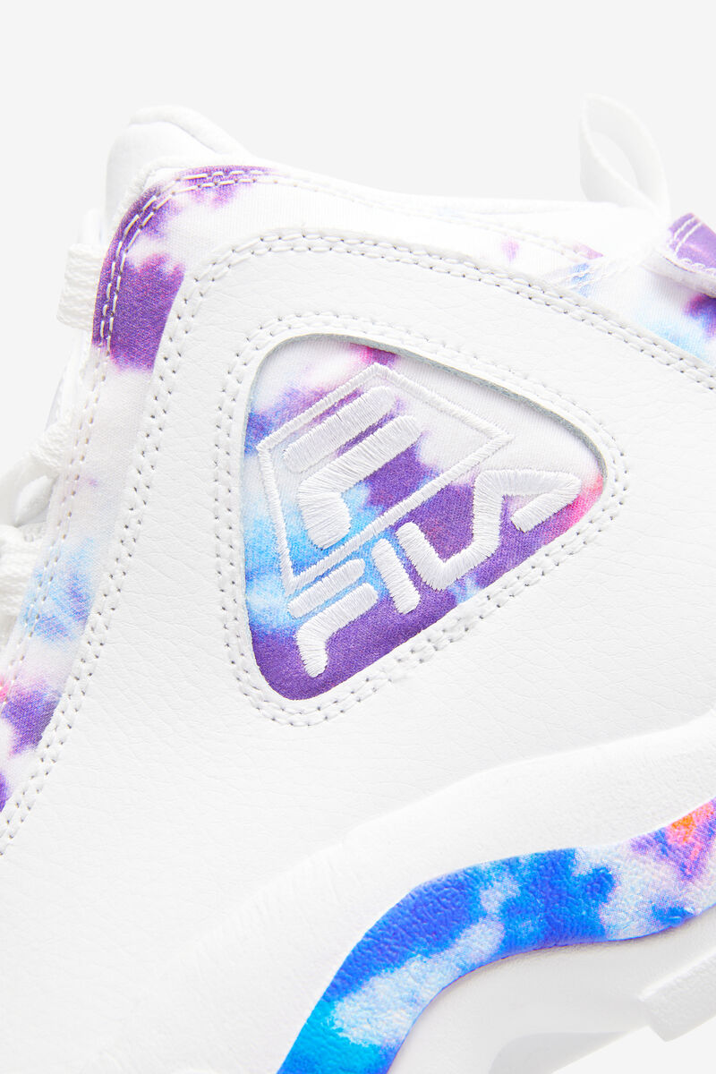 Fila Grant Hill 2 Tie Dye White / White | TmOZkH2iov1