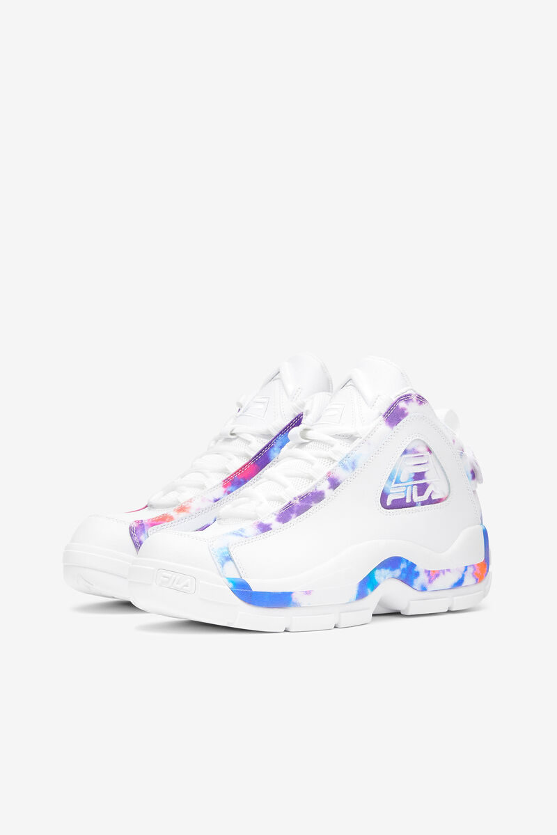 Fila Grant Hill 2 Tie Dye White / White | pmxbC7FGStl