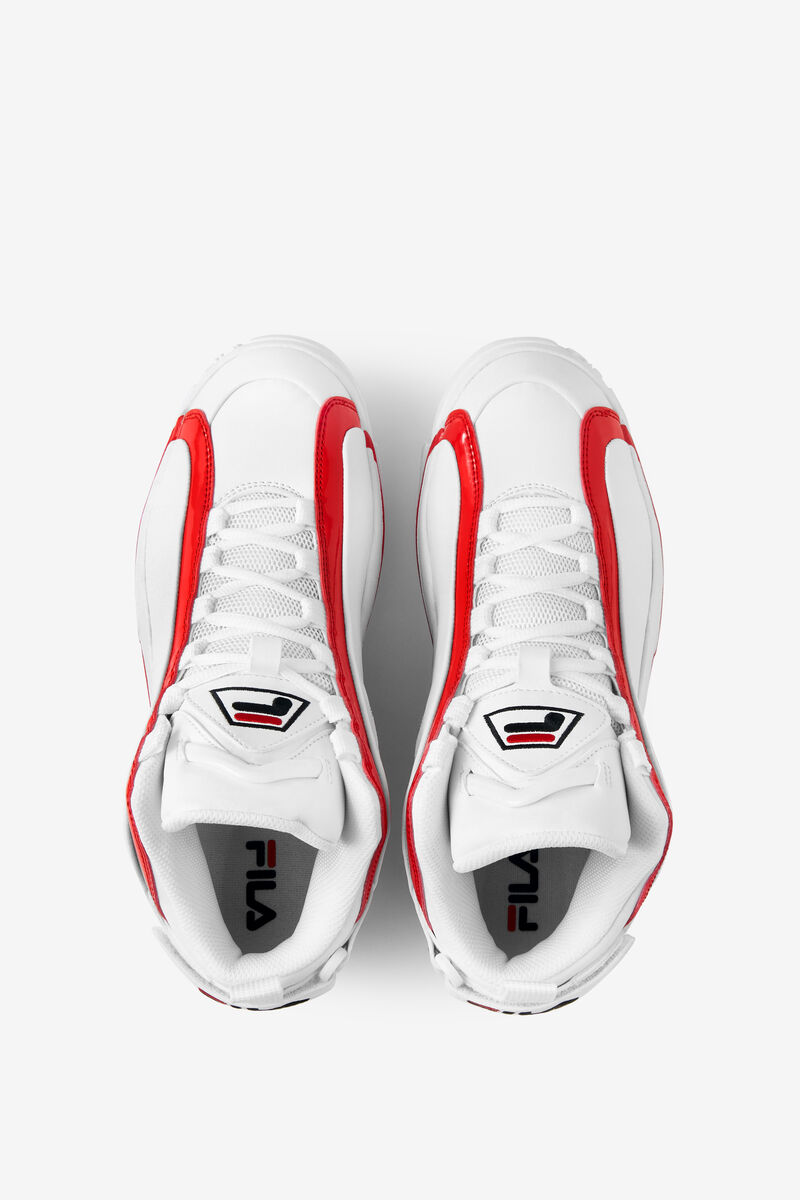 Fila Grant Hill 2 White / Red / Black | Kue9ThWQACr