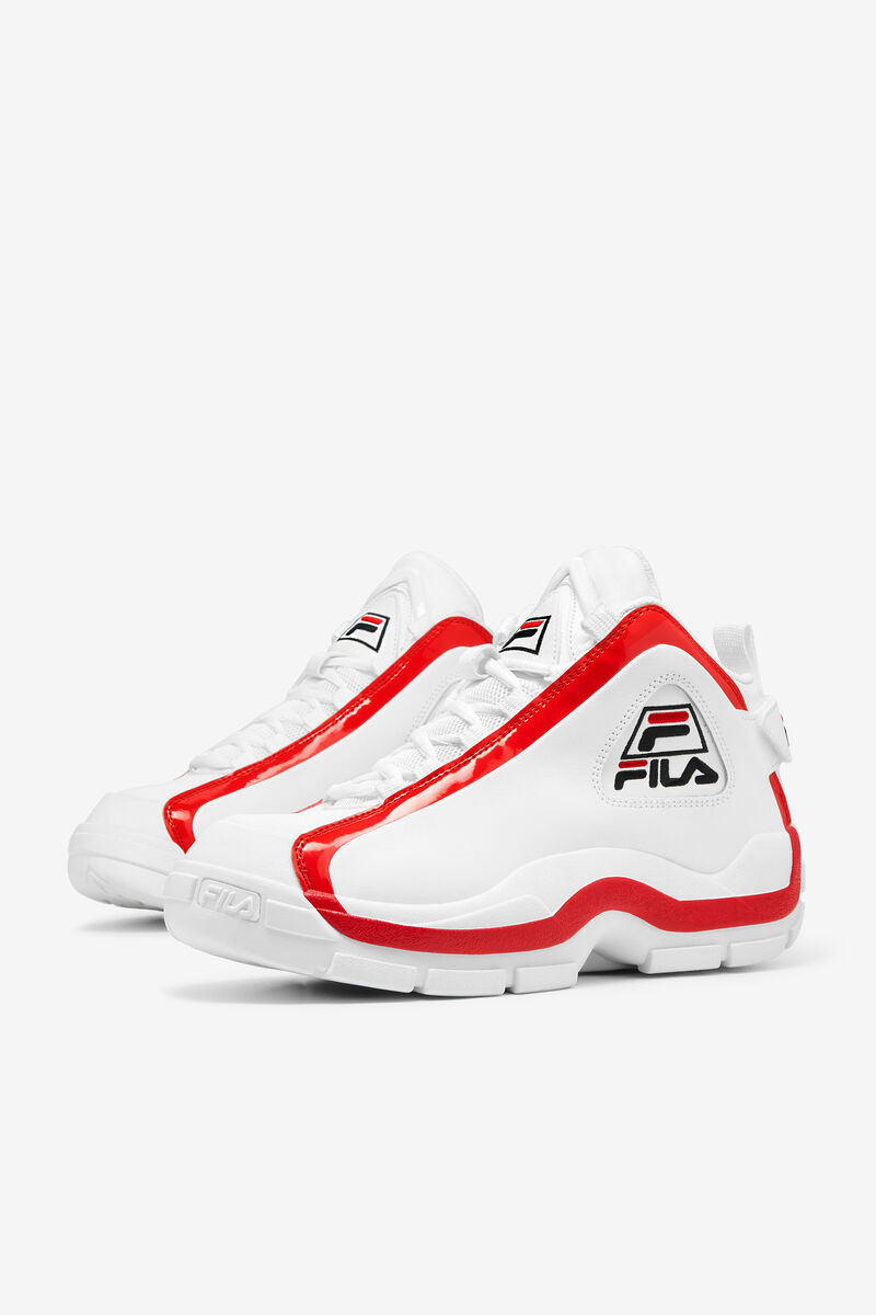 Fila Grant Hill 2 White / Red / Black | Kue9ThWQACr