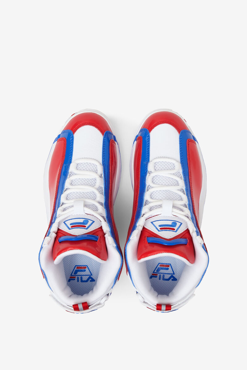 Fila Grant Hill 2 White / Red / Blue | NBDl9Ojppsy