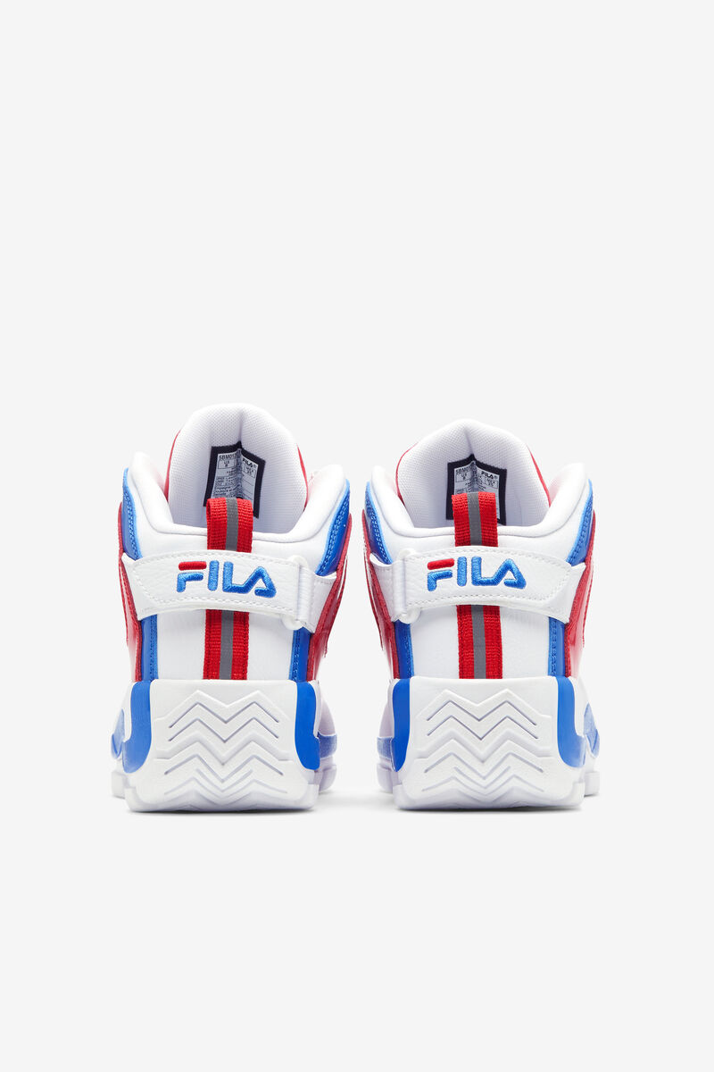 Fila Grant Hill 2 White / Red / Blue | NBDl9Ojppsy