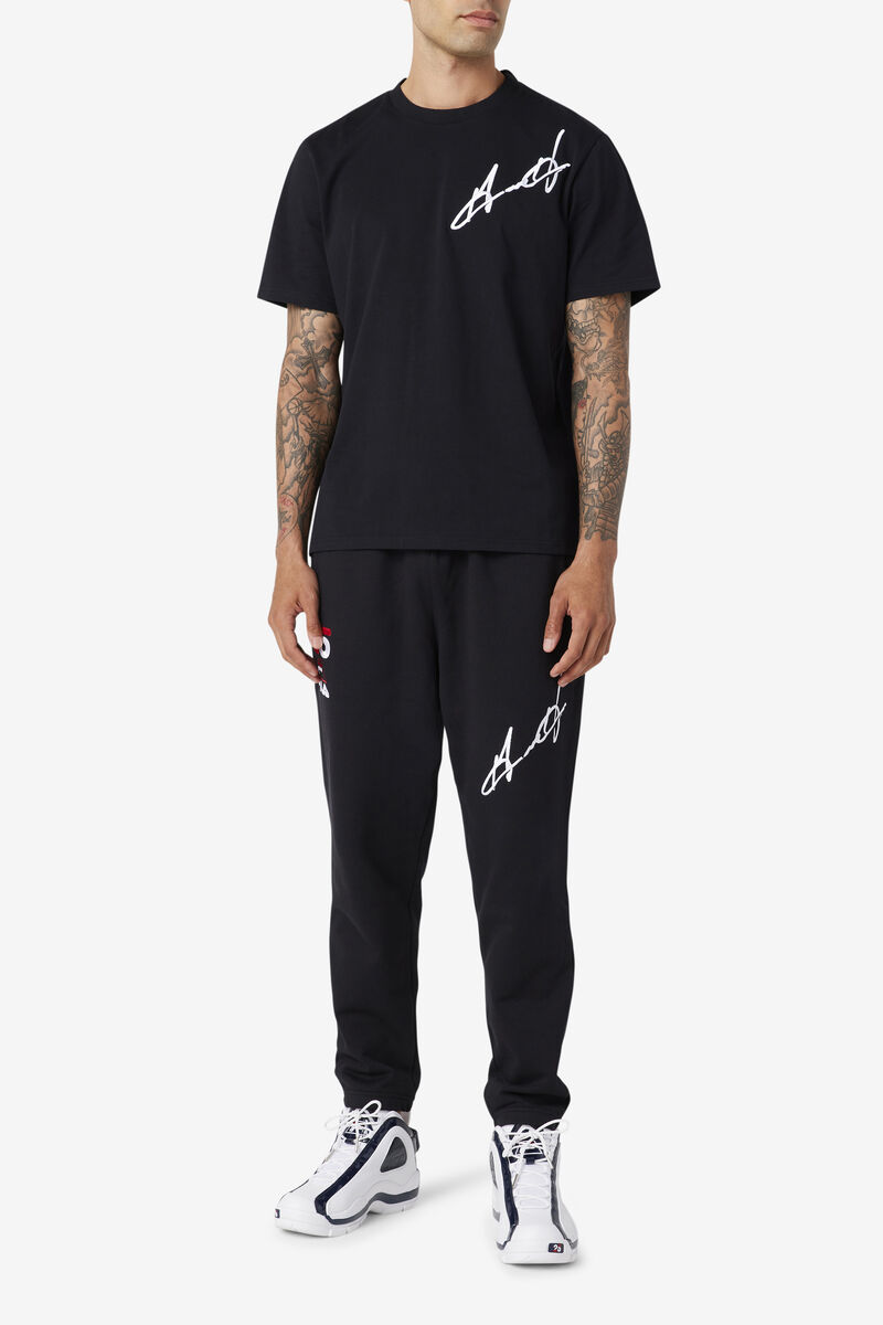 Fila Grant Hill Orson Pant Black | BUgInrz7BfA