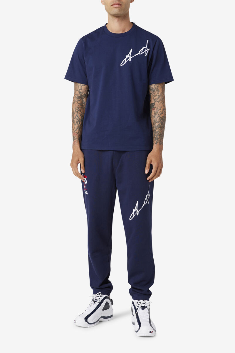 Fila Grant Hill Orson Pant Navy | TDjYUQpXOTD