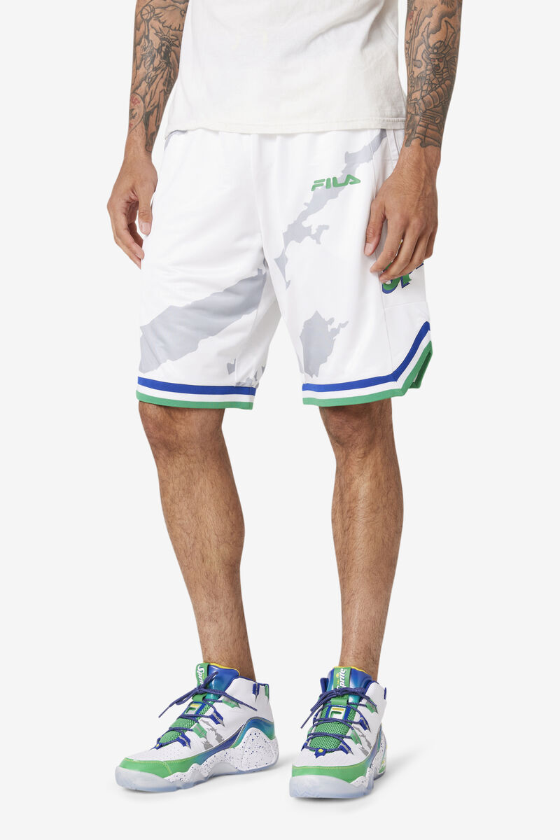 Fila Grant Hill X Sprite Short White / Blue | BZrpOTiJ8D6