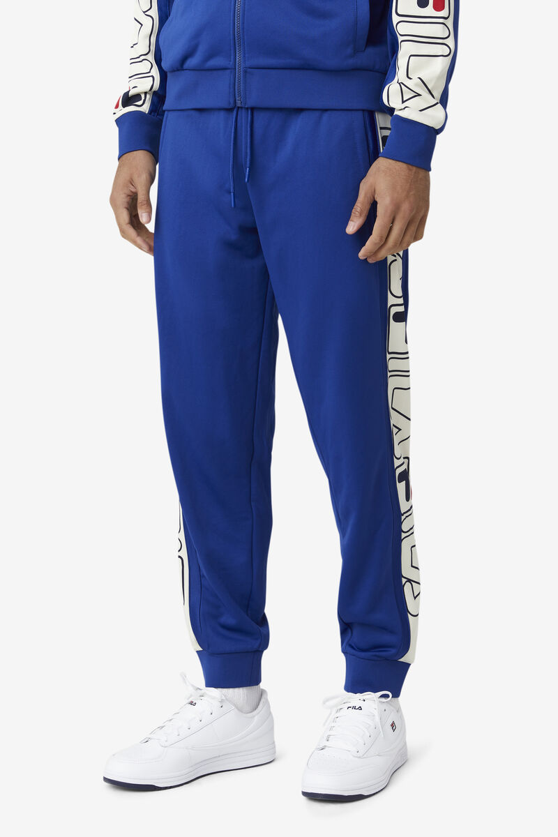 Fila Greene Pant Blue / Red | EEHtAWJOGrP