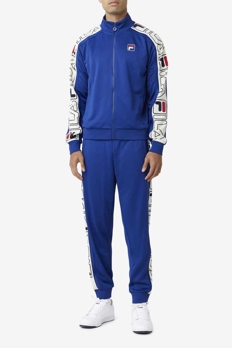 Fila Greene Pant Blue / Red | EEHtAWJOGrP