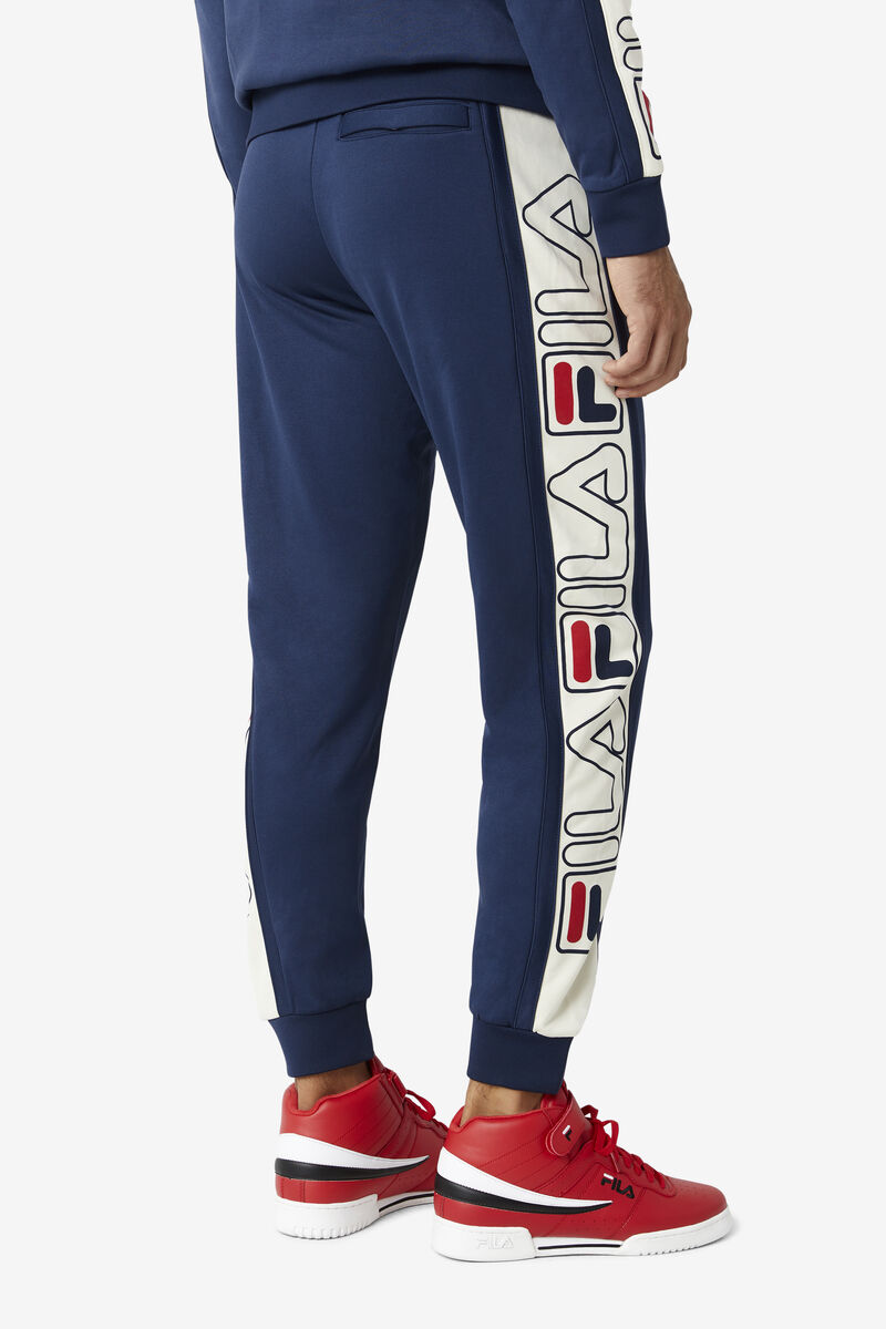 Fila Greene Pant Navy / Red | NZ4LWUJkmiE