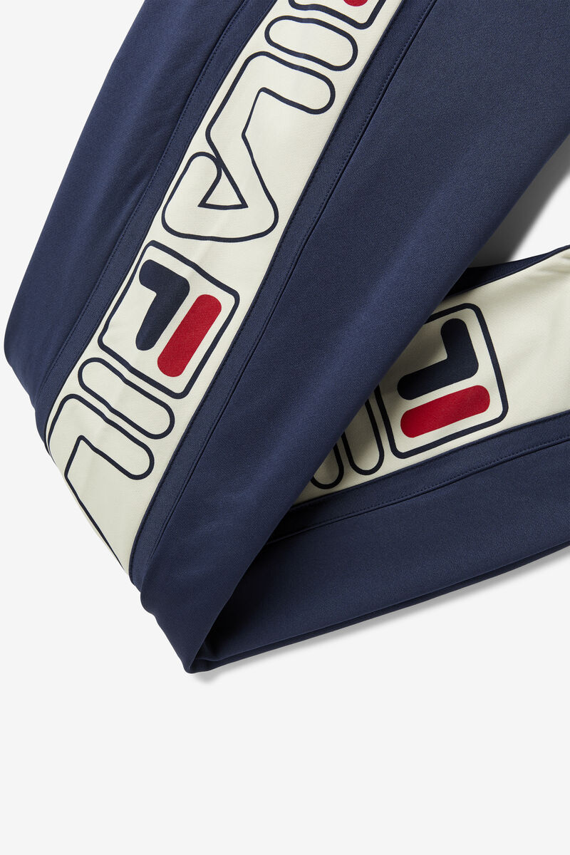 Fila Greene Pant Navy / Red | NZ4LWUJkmiE